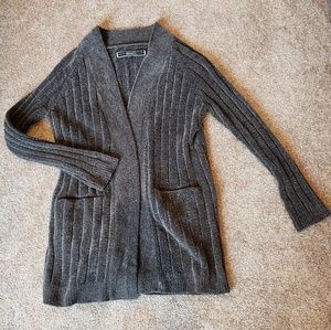 Gray comfy cozy cardigan